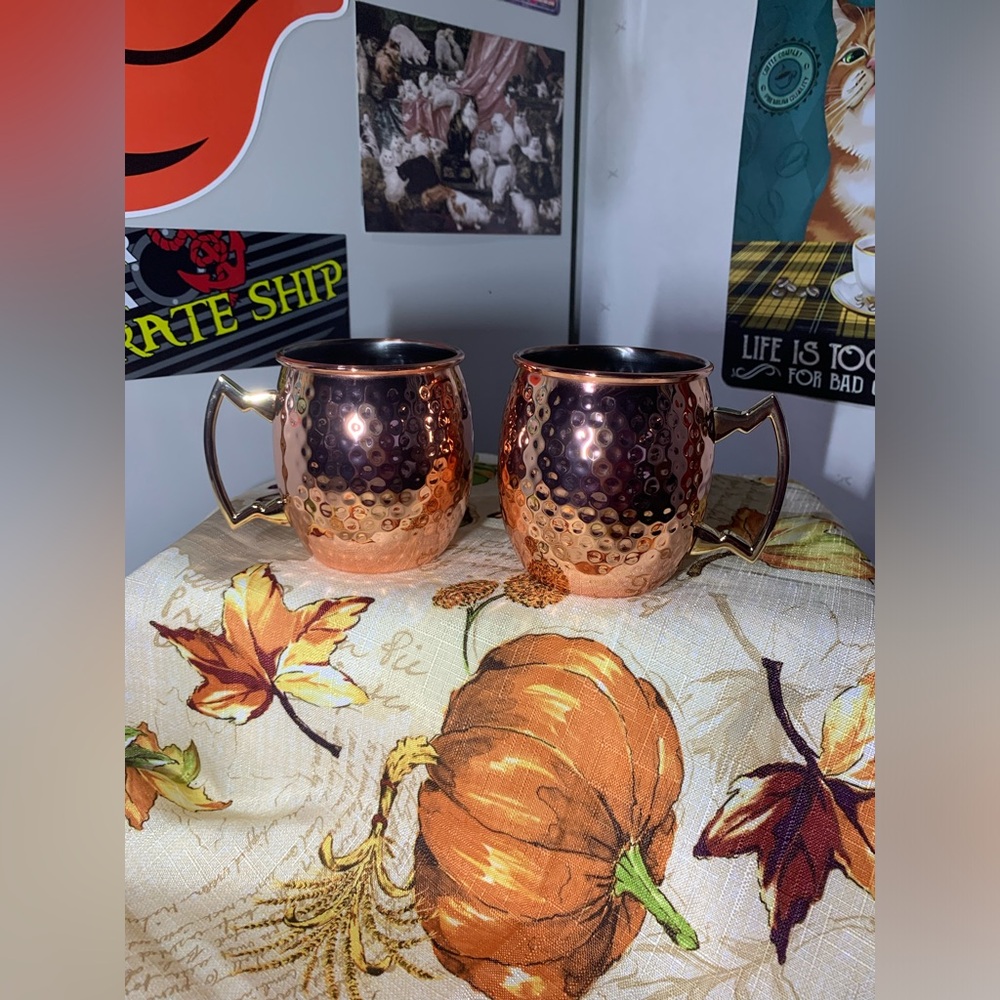 Godinger Moscow Mule Copper Mugs